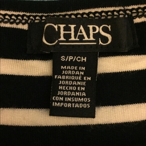 CHAPS SUPER SOFT & FLOWY STRIPED SKIRT -EUC - Picture 3 of 5